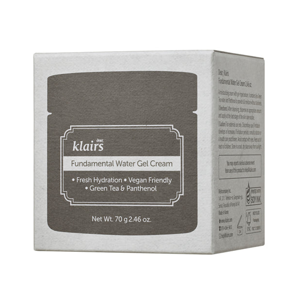 Dear, Klairs Fundamental Water Gel Cream 70ml