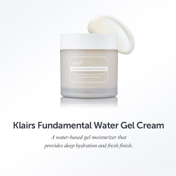 Dear, Klairs Fundamental Water Gel Cream 70ml