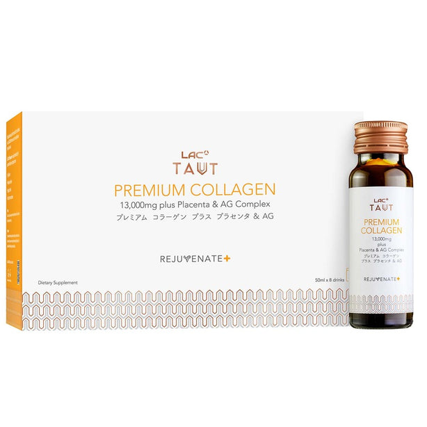 LAC TAUT¬Æ Rejuvenate+ Premium Collagen 13,000mg plus Placenta & AG Complex (50ml x 8 bottles)