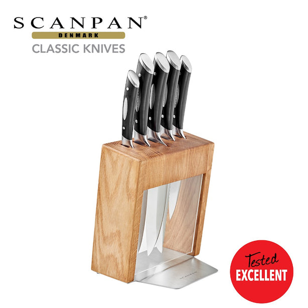 Scanpan Classic 6Pc. Kal√∏ Oak Wood Block Set