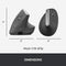 Logitech MX Vertical Wireless Bluetooth Ergonomic Mouse