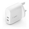 Belkin Dual Usb-C Pd Wall Charger 40W