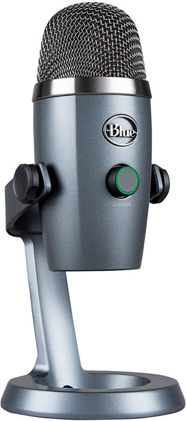 Logitech For Creators Blue Yeti Nano Premium USB Mic for Recording, Streaming, Gaming, Podcasting on PC and Mac, Condenser Microphone with Blue VO!CE Effects, Cardioid and Omni, No-Latency Monitoring