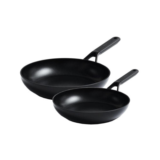 KitchenAid 20cm & 28cm Classic Forged Aluminium Non-Stick Frying Pan Set