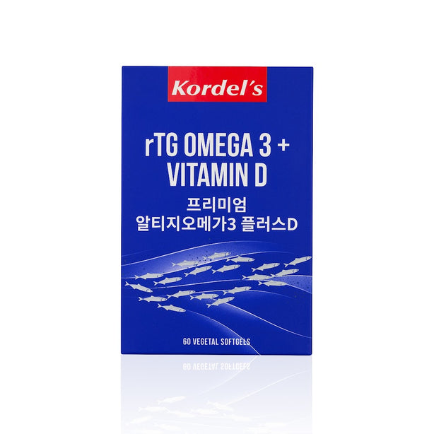 Kordel’s rTG Omega 3 + Vitamin D C60 ( Exp: 03/2025)