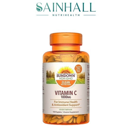 Sundown Naturals Vitamin C 1000mg, 133 caplets