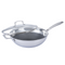 La gourmet Galactic Honeycomb 28cm Stirfry Wok with Glass Lid (Induction)