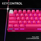 Logitech G Pro X 60 Lightspeed Bluetooth Wireless 60 Percent Keyboard Magenta (Gx-Brown)