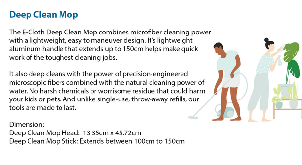 Ec20363 E-Cloth Deep Clean Mop Set