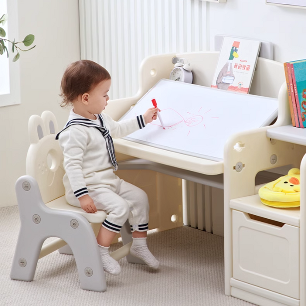 Children 3 in 1 Multifunctional Desk Activity Table