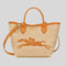 LONGCHAMP Le Panier Pliage Basket S Crossbody Bag Apricot RS-10144HZB