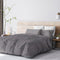 Suzanne Sobelle Symphony Fitted Sheet Set, Flint Grey