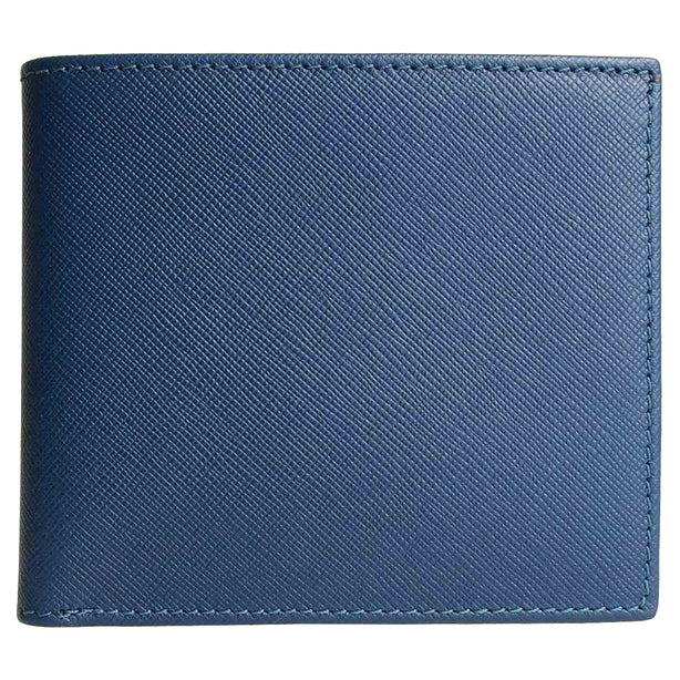 72 Smalldive 8 Card Sleeves Bi-Colored Saffiano Leather Billfold