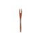 Tsuru Japanese Wooden Cutlery 14cm Fruit Fork