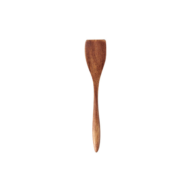 Tsuru Japanese Wooden Cutlery 14cm Ice Cream Spoon