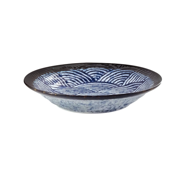 Tsuru Seasonal Japanese Tableware Collection 7.95 Inch Deep Dish, Sac004