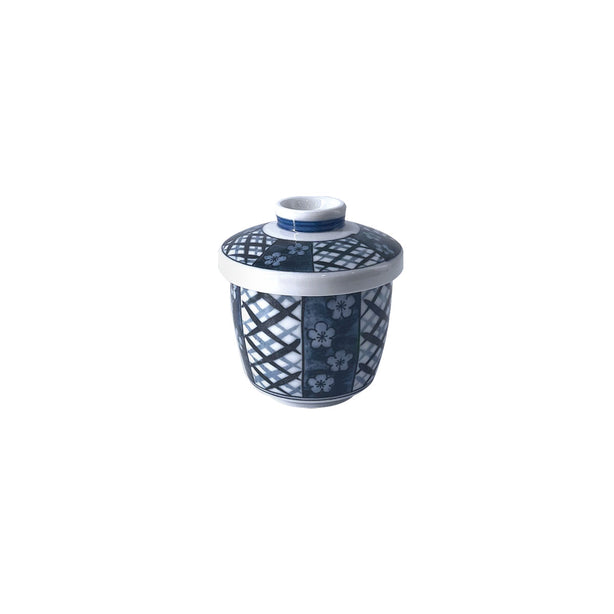 Tsuru Seasonal Japanese Tableware Collection 8cm Chawamushi (230cc) With Lid, Sac027