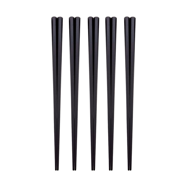 Tsuru Japanese Polybutylene Terephthalate Chopsticks, 5 Pairs Pack, Sl319246