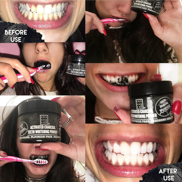 Charcoal Teeth Whitening Powder