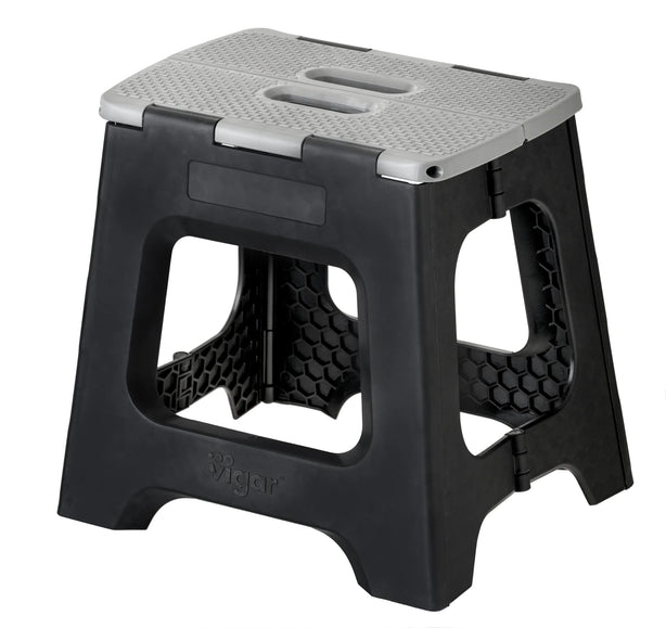 Vigar Compact Foldable 32cm Stool (Multiple Colours)