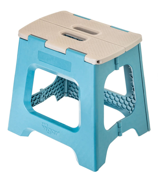 Vigar Compact Foldable 32cm Stool (Multiple Colours)