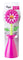 Vigar Flower Power Dish Brush With Vase (Pink or Orange Colour)