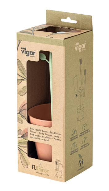 Vigar Florganic Tooth Brush Holder