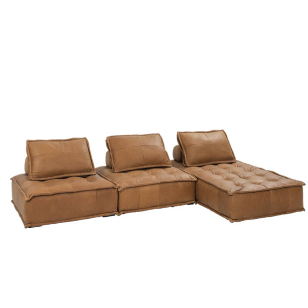 Asiades Leather Modular Sofa