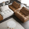 Asiades Leather Modular Sofa