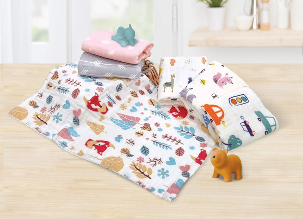 The Gauzy Assemblage Autumn Squirrels Towel