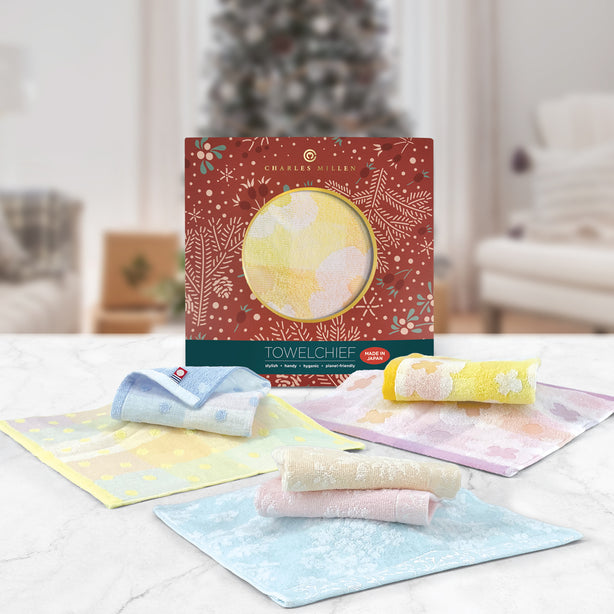 Charles Millen Signature Collection Kobo Collective Gauze Pastel Moon Imabari Towel Chief Gift Set