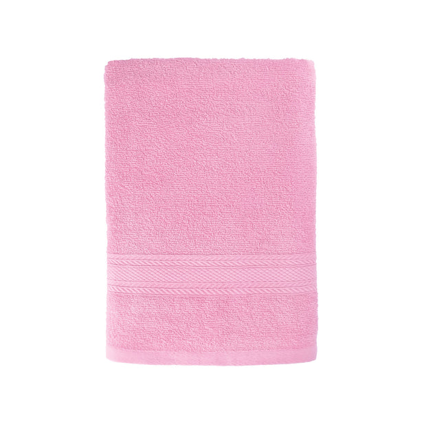 Milton Home Keller Bath Towel, Party Pink, Set Of 2