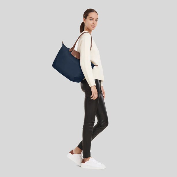 LONGCHAMP Le Pliage Original L Tote Bag Navy RS-L1899089