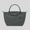 LONGCHAMP Le Pliage Green S Tote Bag Graphite RS-L1621919