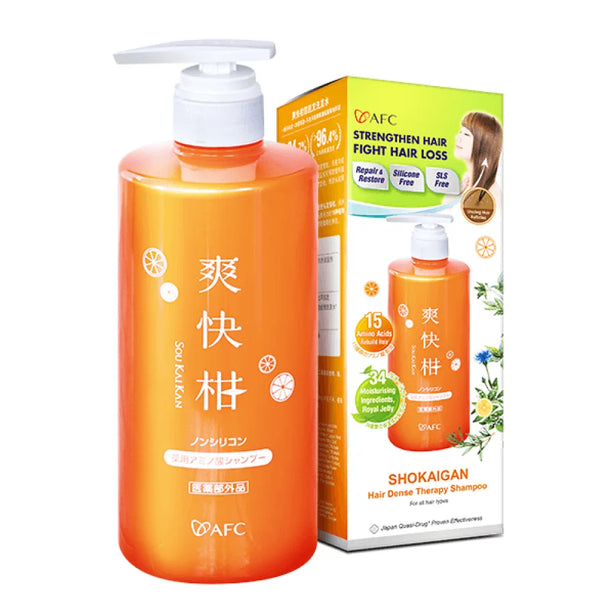 AFC Shokaigan Shampoo Anti Hair Loss Shampoo for Scalp Cleanse Hydration & Growth