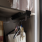 KKPL Top Mounted Pull Out Hanging Clothes Rack