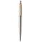 Parker Jotter Stainless Steel Gold Trim Ballpoint Pen