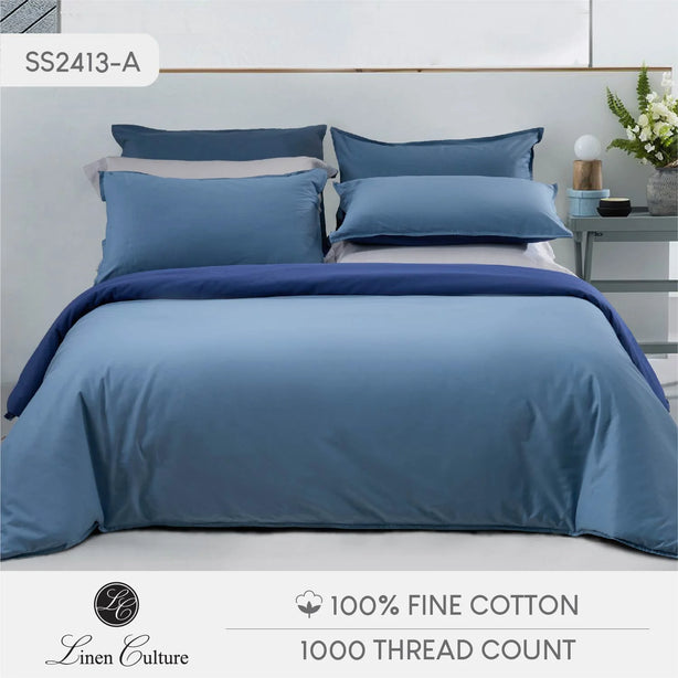 Fine Cotton - Blue