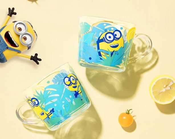 Minions Glass Cup Set (2 Piece)