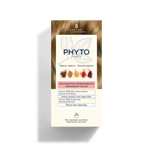 Phyto Permanent Color Kit - 8 Light Blonde