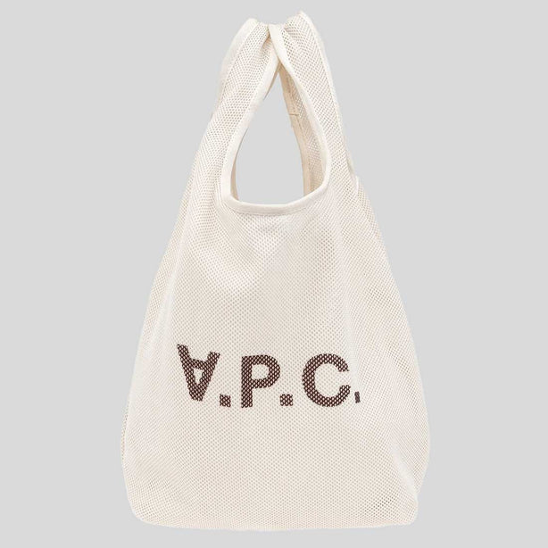 A.P.C. Rebound Shopping Bag White RB-PSAEUH61679AAC