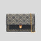 TORY BURCH T Monogram Chain Wallet Tory Navy RB-160486