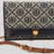 TORY BURCH T Monogram Chain Wallet Tory Navy RB-160486