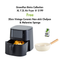 GreenPan Bistro Collection XL Airfryer + FREE 20cm Vintage Ceramic Non-stick Chefpan & Cleaning Sponge