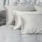 Bellami TR 100% Bamboo Beyond Thread Count Fitted Sheet/ Bed Set - Ash / Cream