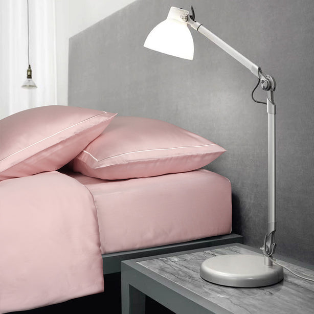 Bellami Symmetry Solid 100% Tencel 1000TC Bed Set - Pink