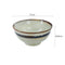 Tsuru Seasonal Japanese Tableware Collection 6.69 Inch Noodle Bowl, Sac054