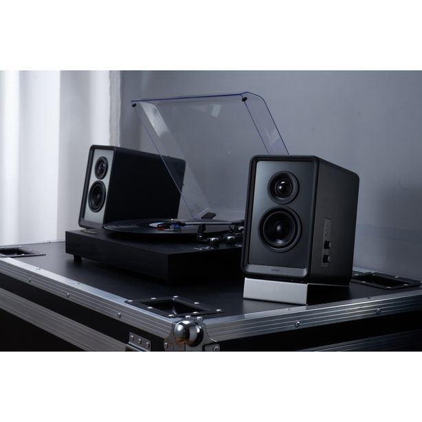 Edifier Qr65 Black Monitor Speakers With Gan Charger 70W