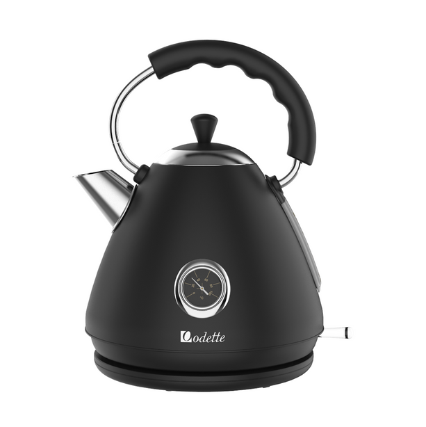 Odette Pyramid Electric Kettle 1.7L (Black)