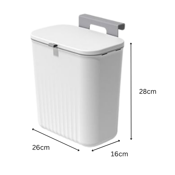 Hanging dustbin for kitchen cabinet door 9L